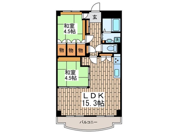 大森ハイツ(1310)の物件間取画像